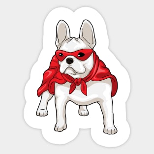French Bulldog Cape Mask Sticker